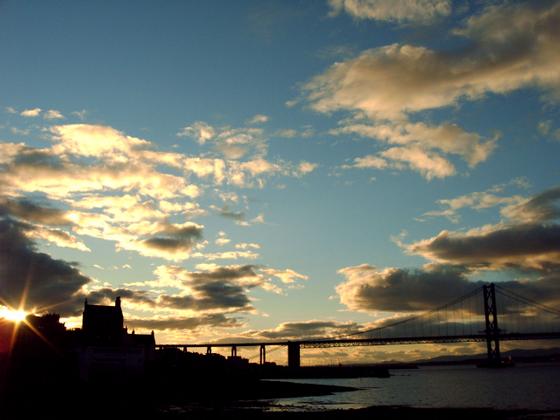 Sunset Over South Queensferry